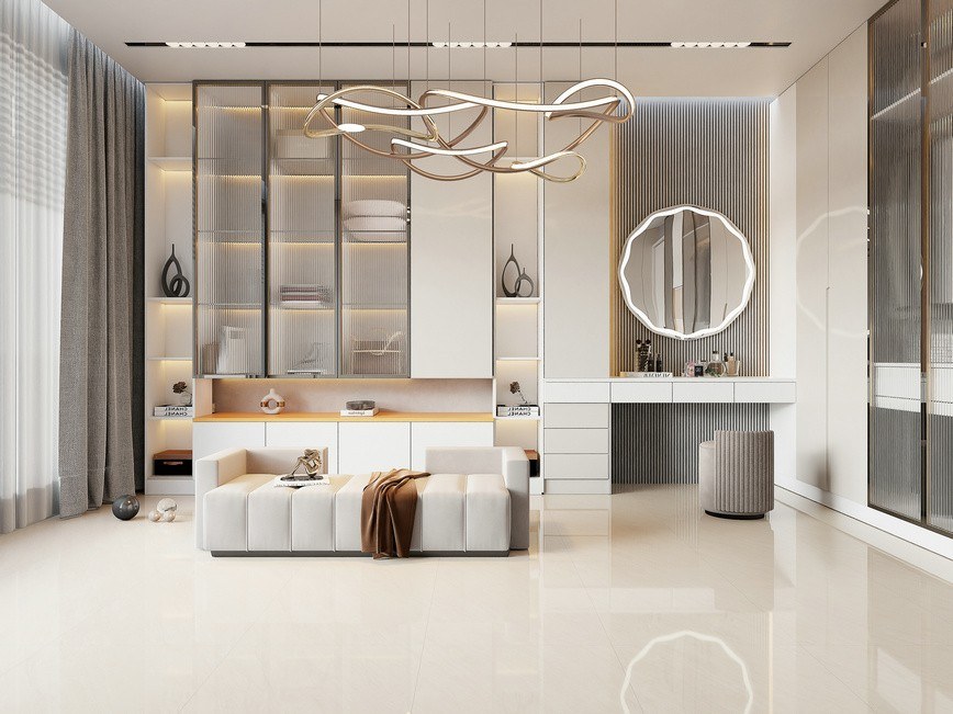 溫莎淡黃效果圖