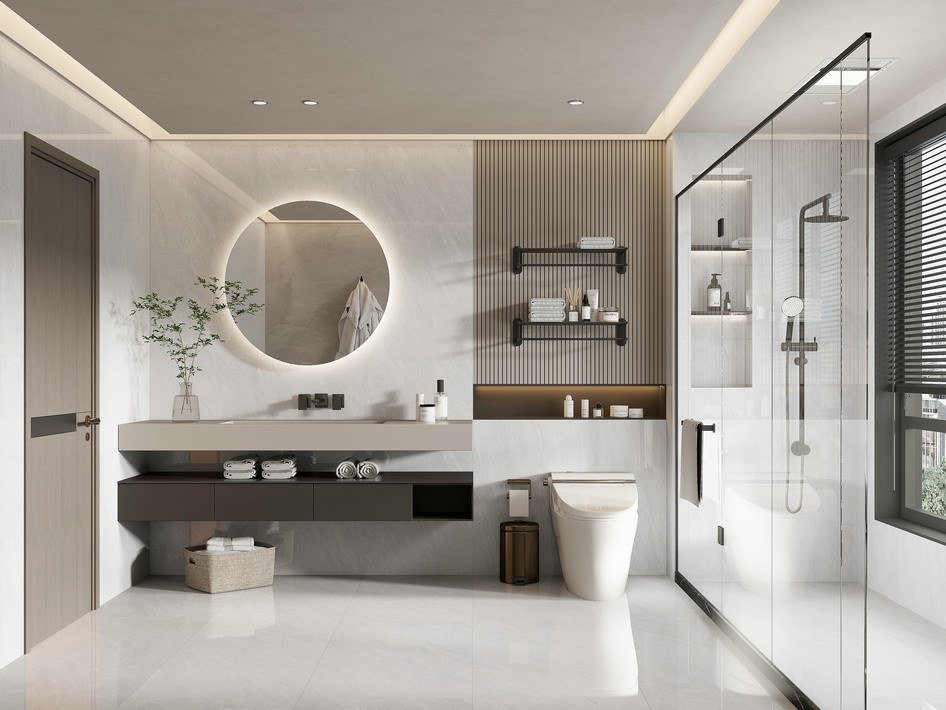 銀灰洞石效果圖